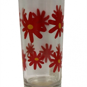 Vasos Decorados Cristal - 3 Colores (90pcs.)