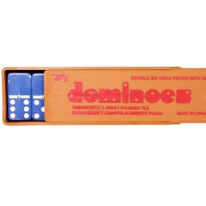 Domino Blue Plastic Box (25pcs.)
