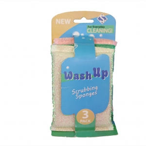 3Pcs. Cleaning Scrubbers (144pcs.)